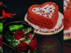 Cake With Bouquet