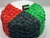 Vanila Flower Flag Day Cake 15