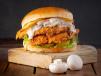 Crispy Chicken Mushroom Burger