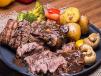 Mushroom And Pepper Steak Beef