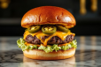 Smoky Beef Burger