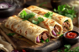 Beef Poratta Sandwich