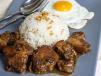 Beef Adobo Silog