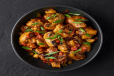 Chilly Mushroom Dry