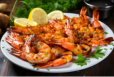 Jumbo Prawns Plate