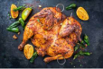 Chicken Peri Peri Charcoal -Half