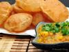 Coin Poori With Aloo Masala