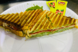 Jain Veg Paneer Methi Cheese Grill Sandwich