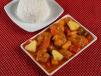 Sweet And Sour Prawns With Rice