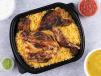 Chicken meal on Charcoal