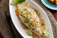 Steamed Fish with Garlic Lemon Coriander