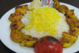 Chicken Saffron  Kabab with Rice
