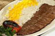 Steak Kabab with Rice