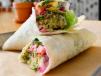 Flalafel Saj Sandwich