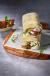 Labneh and Makdous Wrap