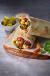 Flaming Vegetarian Wrap 
