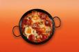 Egg and Pepperoni Pan