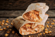 Chicken Chutney Paratha Roll