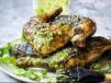 Chicken Green Charcoal half