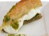 Baklava Slice With Ice Cream