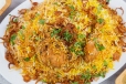 Hyderabai chicken biryani full