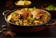 PEPPER CHICKEN BIRYANI FULL