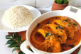 White Rice With Fish Curry