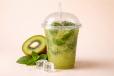 Green kiwi mojito