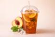Peach ice tea