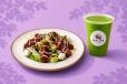 Beetroot Falafel and Green Machine Combo