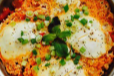 Eggs, Tomatoes (Shaksuka)