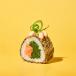 Crunchy Spinach Salmon Roll