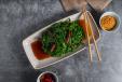 Morning Glory in a Light Soy Sauce (V)