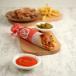 Mexican Chicken Shawarma Saj Bread Sandwich