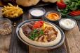 حمص مع شاورما مشكلة / HUMMUS MIX SHAWARMA