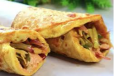 Omelette Paratha Sandwich
