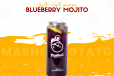 blue berries mojito