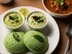 Palak Idli - 2pcs