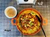 Egg Chilly Maggi -Plate
