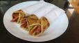 Sausage Parotta Orange Juice
