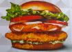 Mozzarella Chicken Burger