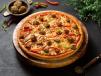 Juicy Chicken Meatball Pizza
