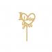 I Love You Heart Shape Gold