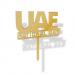 UAE National Day English Gold
