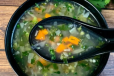 Lemon Coriander Garlic Soup