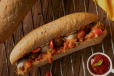Chicken Mutton Kabab Sandwich