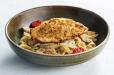 Crostini Chicken with Fettuccine
