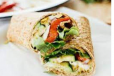 Vegetable Wrap Sandwich