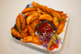 Potato Wedges Plate