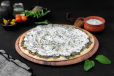 Zaatar And Labneh Manakish